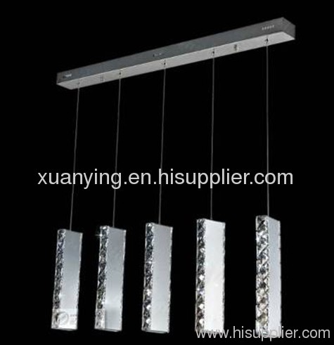 Chrome plated Bed room pendant Light with LED