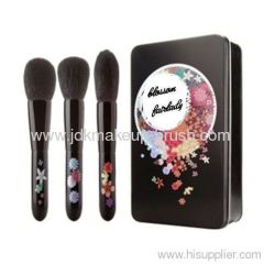 Elegant cosmetic brush set