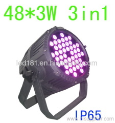 High Power 3wx48PCS LED Outdoor Light IP65 Waterproof PAR Light