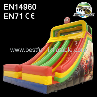 Commercial Inflatable Spiderman Slide