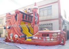 Pirate Ship Inflatable Slides