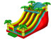 Inflatable Dino Tropical Slides