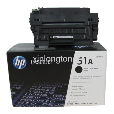 HP Q7551A Genuine Original Laser Toner Cartridge High Page Yield Low cost Factory Direct Exporter