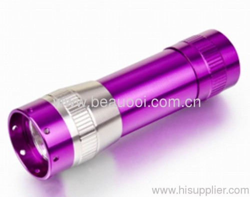 HOT Aluminum Led Torch 9LED Flashlight