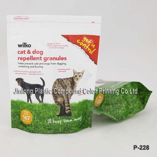 free-standing cat litter bag