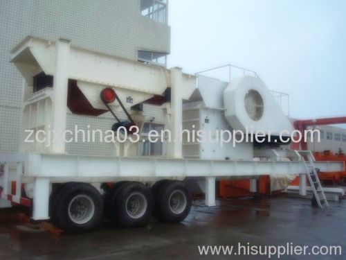 Simple structure and little noise Zhongcheng Impcat crushing plants with ISO certificate