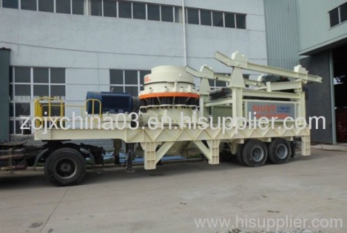 Low-input high-yield Portable Impcat crushing plants for sale