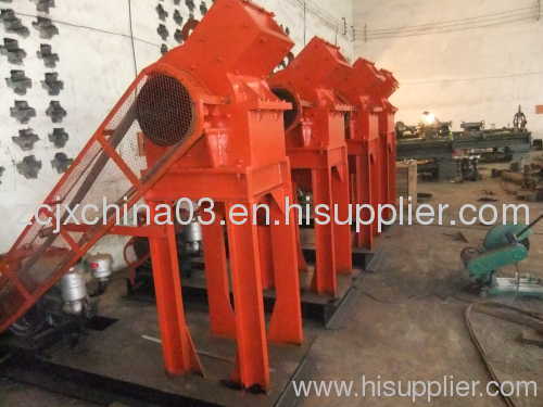 Simple structure and little noise Stone Hammer crusher in industry