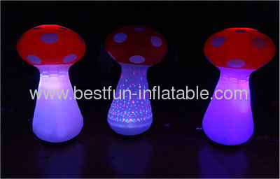 Creative Lighted Inflatable Mushroom Decor