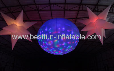 Lighted Inflatable Club Balloon Decor