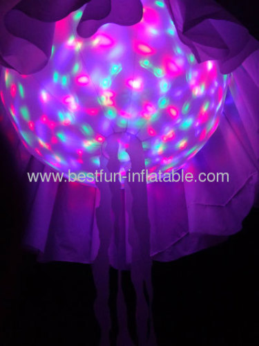 Inflatable Decorating Jellyfish LED Lighting Balloon