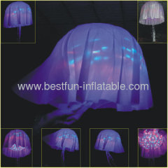 Inflatable Decorating Jellyfish LED Lighting Balloon