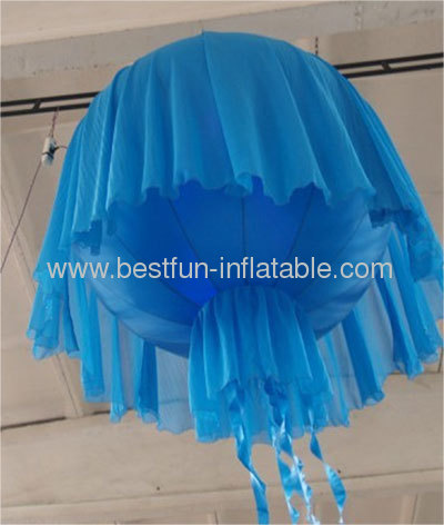 Inflatable Decorating Jellyfish LED Lighting Balloon 