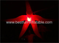 Hanging Lighted Inflatable Club Flower Decor