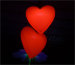 Lighted Inflatable Heart Decor