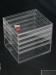 clear 4 drawers acrylic display boxes