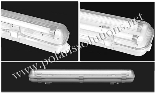 Luminaria Estanca IP65 Para Tubos Fluorescentes T5 (Waterproof Lighting)