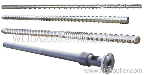 Nitrided Layer Thickness 0.5-0.8mm screw and barrel for ex