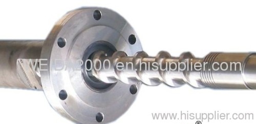 Production extruder screw barrel