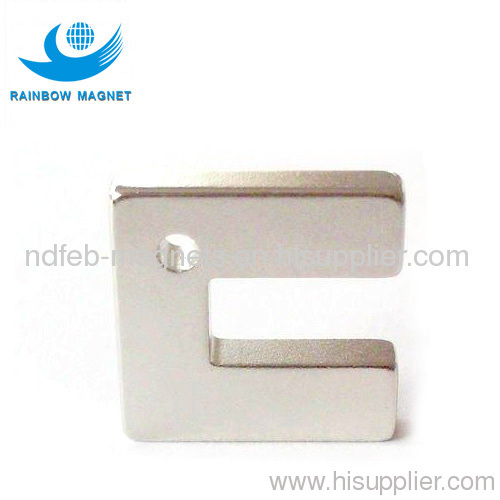 oem sintered ndfeb strong permanent irregular magnet