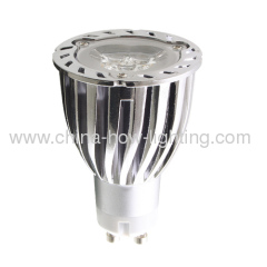 GU10 LED Bulb with 3pcs high power LED long shape