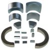 arc segment magnets for generator and motor