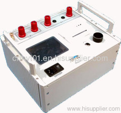 Generator rotor impedance tester