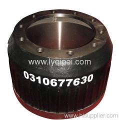 heavy duty brake drums for BPW