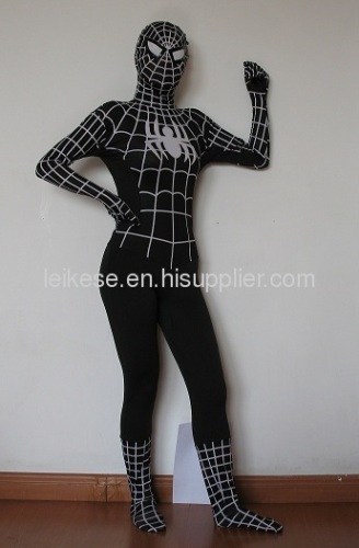 black spiderman suits