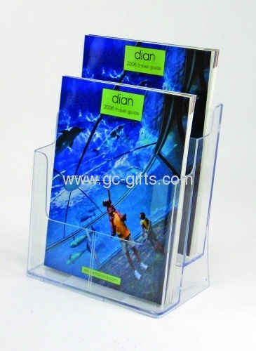 Plastic A4 brochure holders