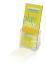 countertop 1/3 A4 phamlet holders with business card holder