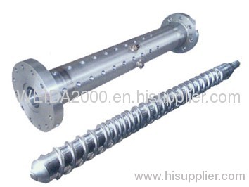 rubber machine screw barrel