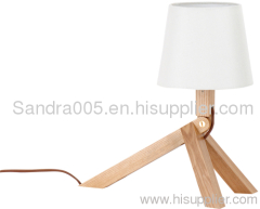 wood table lamp