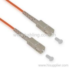 SC/SC Simplex Multimode Fiber Optical Patch Cord