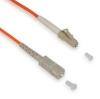 LC/SC Simplex Multimode Fiber Optical Patch Cord