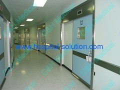 Single Leaf Automatic Sliding Hermetic Doors for Hospital Medical Clean Rooms