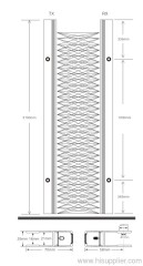 Elevator Door Curtain TOSHIBA 2-IN-1 TYPE Elevator Light Curtain