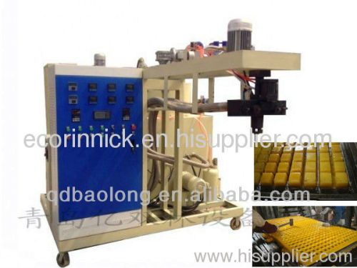 low pressure elastomer PU injection machinery