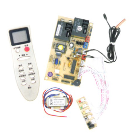 Timer inline/offline air conditioner remote control system