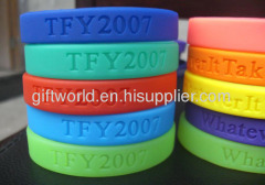 Silicon Bracelet wristbankd wirst band hot sale