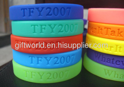 Silicon Bracelet wristbankd wirst band hot sale