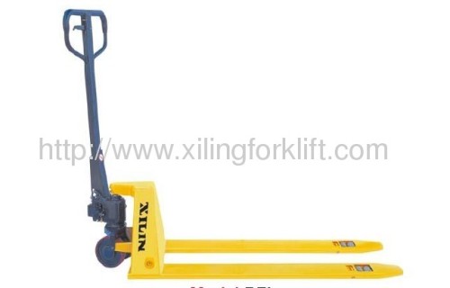 Low-profile Multi-function hand pallet truck