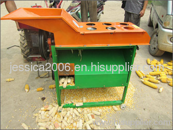 small portable corn sheller and thresher