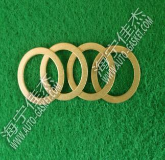 Red copper oil pump gasket