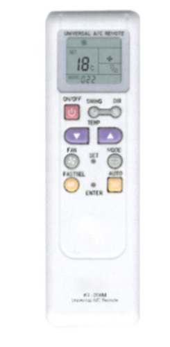 full function universal air condition remote control