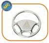 Metal Steering Wheel Keychain for Promotional Gifts