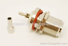 N Female Crimp for RG174 RG316 Connector RF Cable Adapter