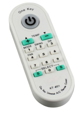 No LCD universal air conditioner remote control