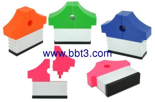 Clothes shape 2PC promotion highlighter pens