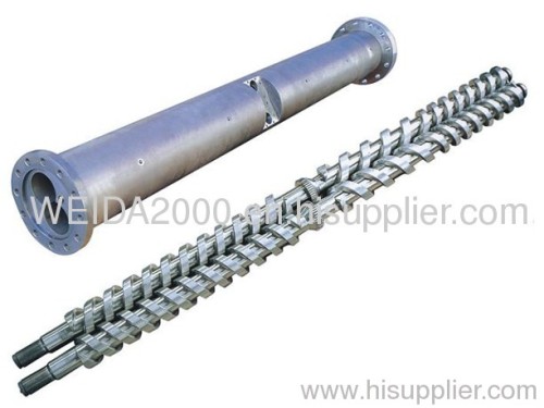 Twin Parallel Screw Barrel